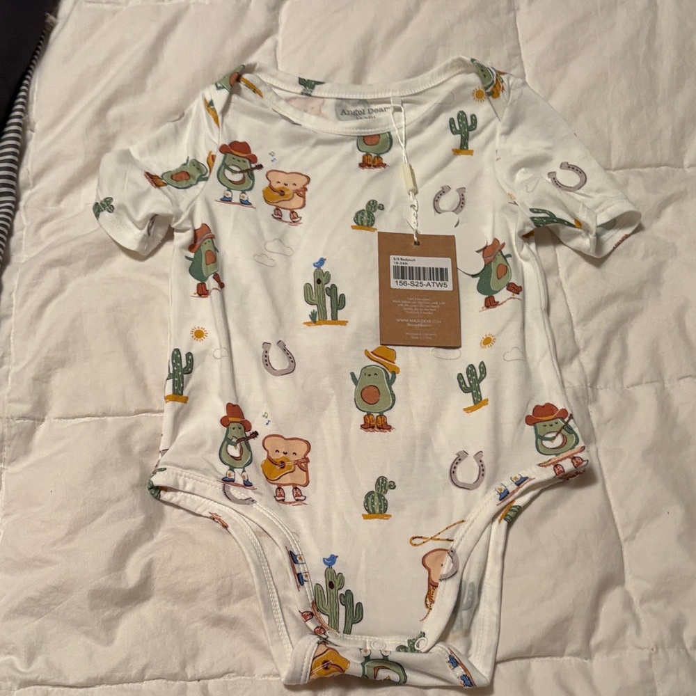 Angel Dear Bodysuit with Cactus and